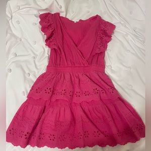 Love shack fancy ruffle dress dupe